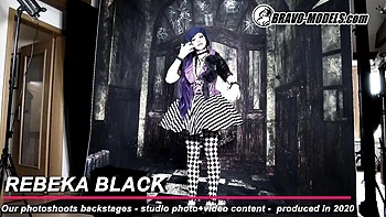 Watch well-proportioned Rebeka Black's movie videos