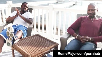 Flashy Porsha Carrera and Rome Major's brunette smut videos