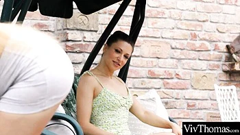 Viv Thomas featuring Talia Mint's pussy fingering smut videos