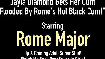 Ravishing Jayla Diamond and Rome Major - bbc movie - Rome Major videos
