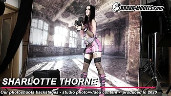 Watch glorious Sharlotte Thorne's clip videos