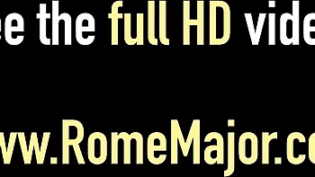 Romemajor clip with sex hungry Megan Vaughn and Yasmine de Leon from Rome Major videos
