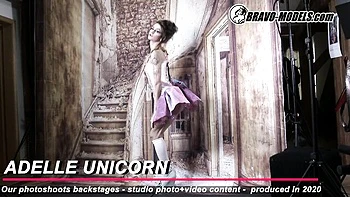 Magnificent Adelle Unicorn and Adelle's tudio dirt videos