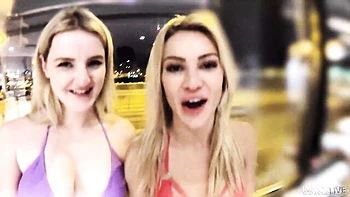 Handjob clip with skillful Maddy Black and Merry from Immoral Family videos