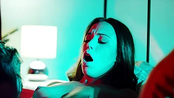 Anastasia Brokelyn gets her pussy eaten and fucked by Ricky Rascal in the bedroom. videos