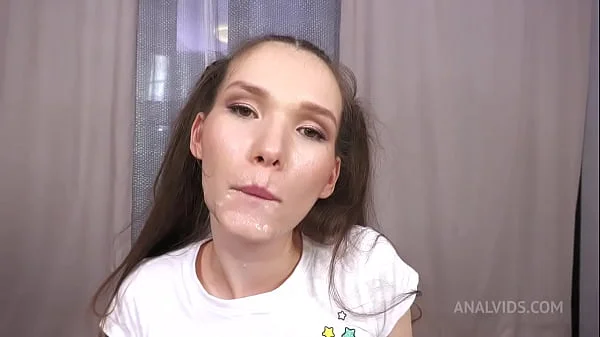 Big Cock Destroys Small Ass Ellis Baileys Weighing Only 38 Kilograms Showing Fantastic Gape and Cum in Mouth VG058 videos