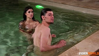 Dirty Double Penetration Spa Orgy with Kira Queen and Billie Star GP1916 videos