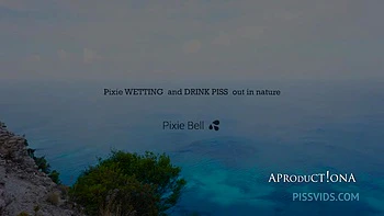 Pixie Wetting Her Self And Drink Piss On A Hike videos