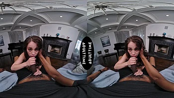 Virtual reality interracial sex with Isiah Maxwell and Maddy May, featuring a massive black cock. videos