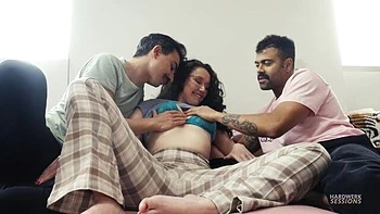 Good and intensive double penetration with hot Dadinho and Josie Boo videos
