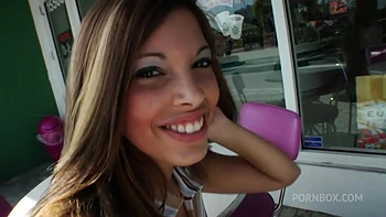 Morgan Dayne Gets Her Face Splattered With Jizz After Getting Picked Up videos