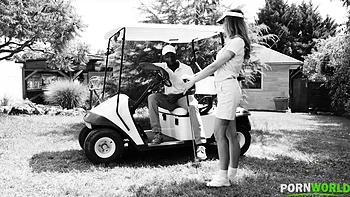 Hole in 1: Gold Coach Uses his Big Black Driver to Make Francys Belle Squirt Hard GP2019 videos