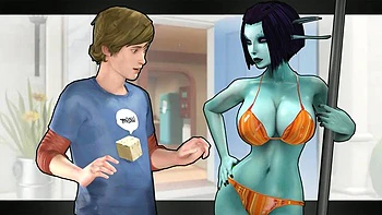 Summer Daze: Blowjob, Big Tits  Babe Porn videos