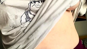 Cute curly brunette solo webcam masturbation videos