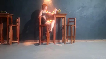 Redhead Gets Excited And Has Sex With Waiter In Restaurant videos