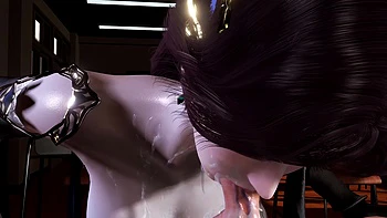 3D Super Hot Teacher Have a Hardcore Blowjob Sex with Young Big Cock videos