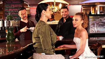 Sandrillon and Irina in an intense threesome! - Jacquie et Michel TV videos