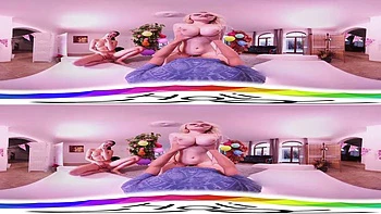 B-day 3Some: Babe, Blonde  Brunette Porn videos