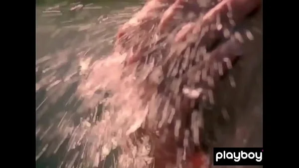 Big boobed blondie Kimberly Holland taking off her sexy uniform outdoor videos