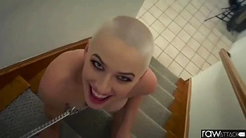 Bald Slave Riley Nixon Gets Fucked In Doggy Style videos