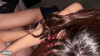 Slim Tiny Japanese Student 18+ Makes Her Bf Feel Like In Heaven By Taking His Cock In Her Tight Slit videos