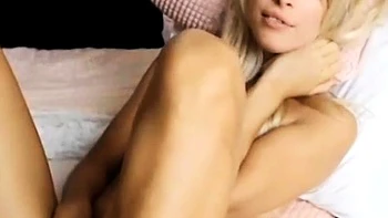 Petite 18-Year-Old Blonde Amateur Masturbates on Webcam videos