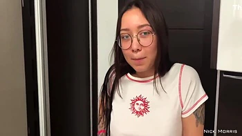 Slut Neighbor With Tongue Piercing Fucked For Bad Behavior - Lissa Miss And Nick Morris videos