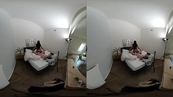 Betzz Behind The Scenes Vr Part Two - Submissive 18 yo Teen Snorts videos