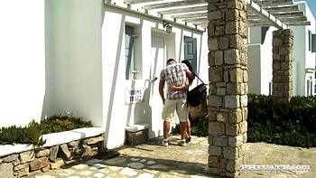 Horny Amabella Brings Home Two Guys for a MMF Threesome with a DP - Private Porn Sex Videos videos