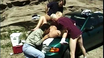 Picnics are perfect for organizing a gang bang ft. Allison Kilgore: Cowgirl, Big Tits  Anal Porn videos