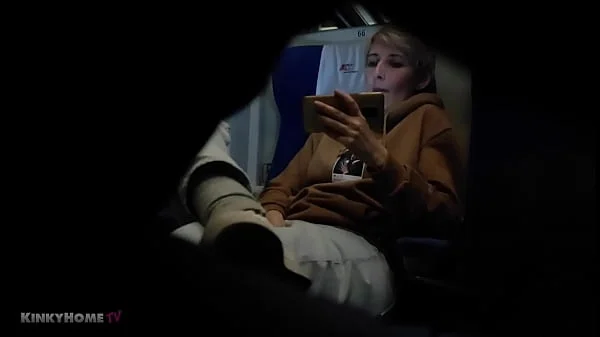 What did she do? Does she masturbate on the train? Hidden Orgasm? videos