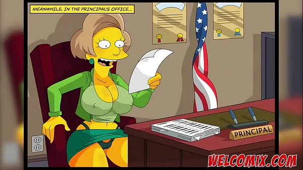 Fucking the college professor and dean! Intelligence test! The Simptoons videos