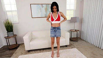 Dark-skinned  novice Jada Doll unveils her first a videos