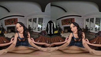 UP CLOSE VR - Horny Petite Sarah Lace Shows You Her Riding Skills On Your Hard Cock - POV: Porn videos