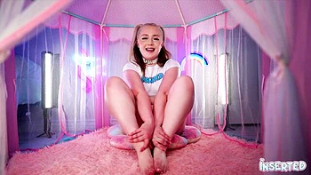 An awesome sex in the cowgirl pose with a hot blonde Eva Nyx videos