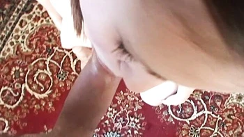 An awesome brown-haired hottie Tanya Pearl swallows with love videos