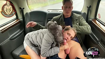 Ava Grey gets fucked in the fake taxi car videos