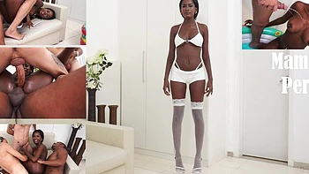 Jenny Pretinha, 20 Years Old Brazilian Ebony With Perfect Breasts videos