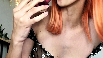 Amateur brunette teen does toy anal on her webcam videos