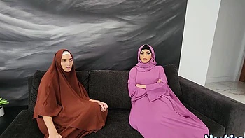 Hot brunette Aubrey Babcock fucks with her boyfriend and Sophia Leone in pov style videos