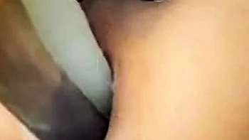 Raspberry Anal Training With Double Dildo videos