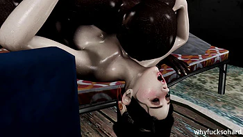 3D BBW Hot Asian MILF Cheating with BBC videos