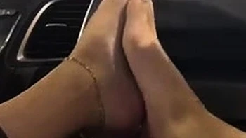 Kylie Haale Foot Fetish In Public POV videos
