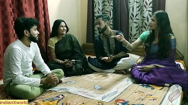 Amazing hot sex..Indian hot bhabhi swaping with Hindi hot family sex videos