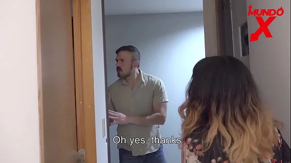 This brunette girl deepthroats her neighbor for help in college MUNDOXXX.COM videos