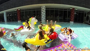 Vicky At Home featuring Vicky Vette and Penny Pax's cunnlingus clip videos