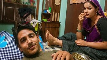 Pakisthani Village Stepsister And Indian Chora Hot Romantic With Kiss By -snapchat143 videos