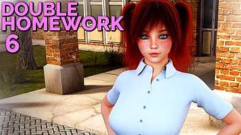 DOUBLE HOMEWORK 06  PC GAMEPLAY HD: Big Tits, Big Ass  Pov Porn videos