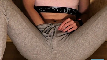 Redhead Squirts Hard Thinking of Her Sexy Trainer videos