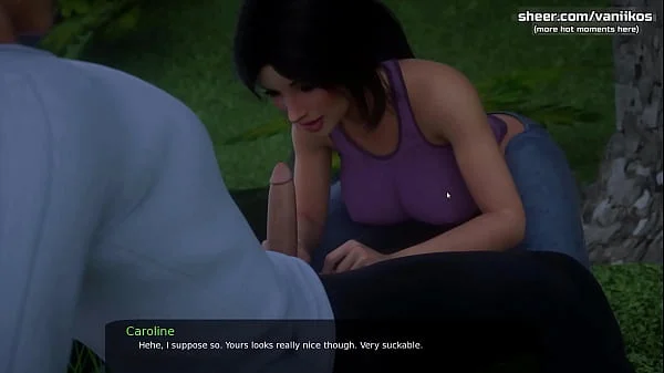 Milfy City[v0.6e] | Horny teen step sister with big boobs gets fucked in her hot big ass by stepbrother's big cock | My sexiest gameplay moments | Part #56 - New ANIMATED scenes with Caroline compilation videos